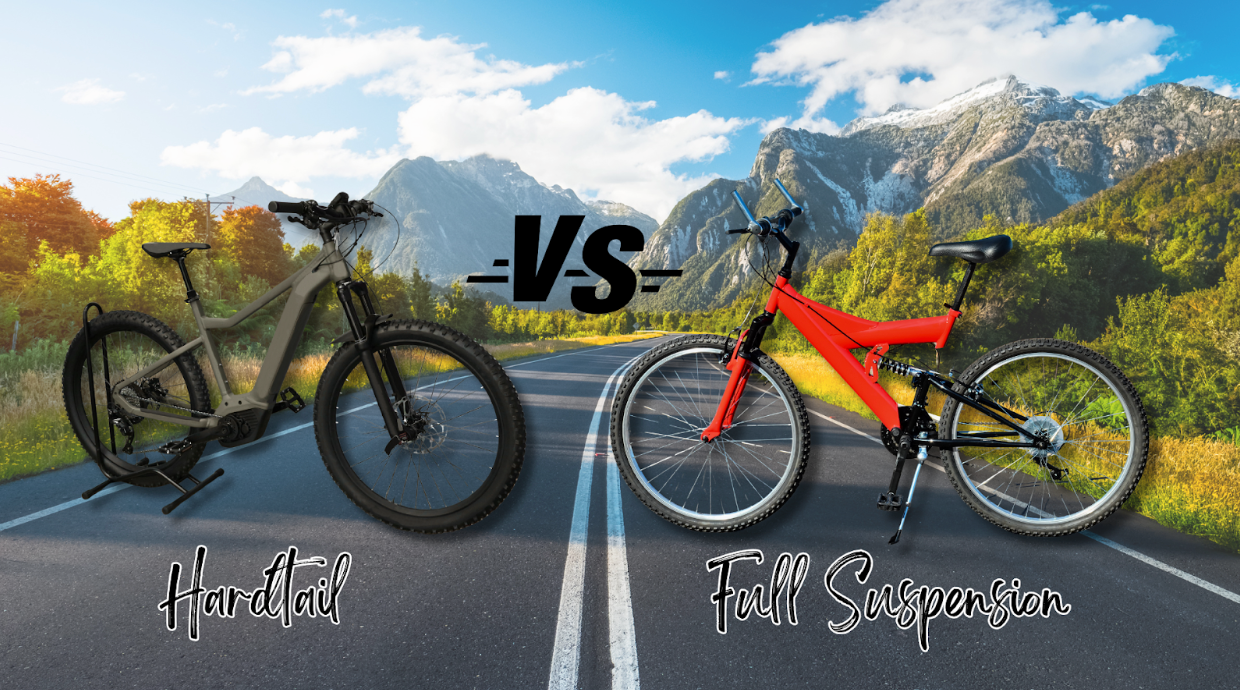 Hardtail or Full Suspension Electric Bike: Which is Better? | isinwheel