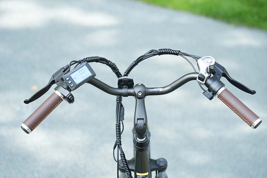 Throttle electric assist bicycle