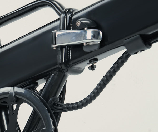 electric bike with throttle Foldable & Charge safety