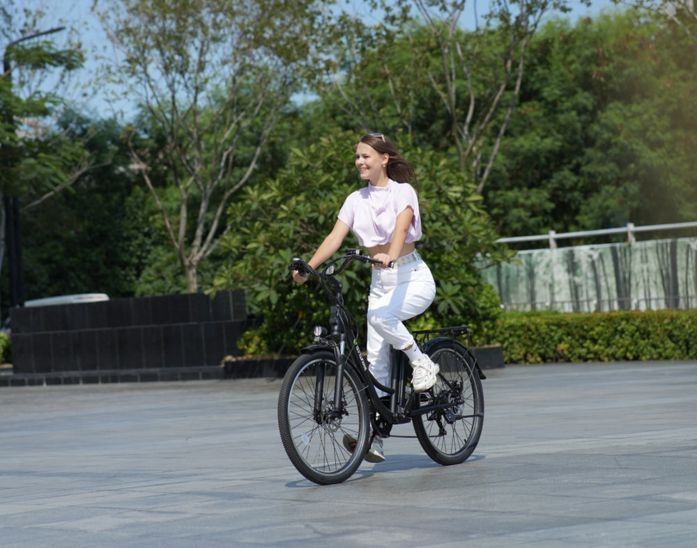 Convenient riding: step electric bike