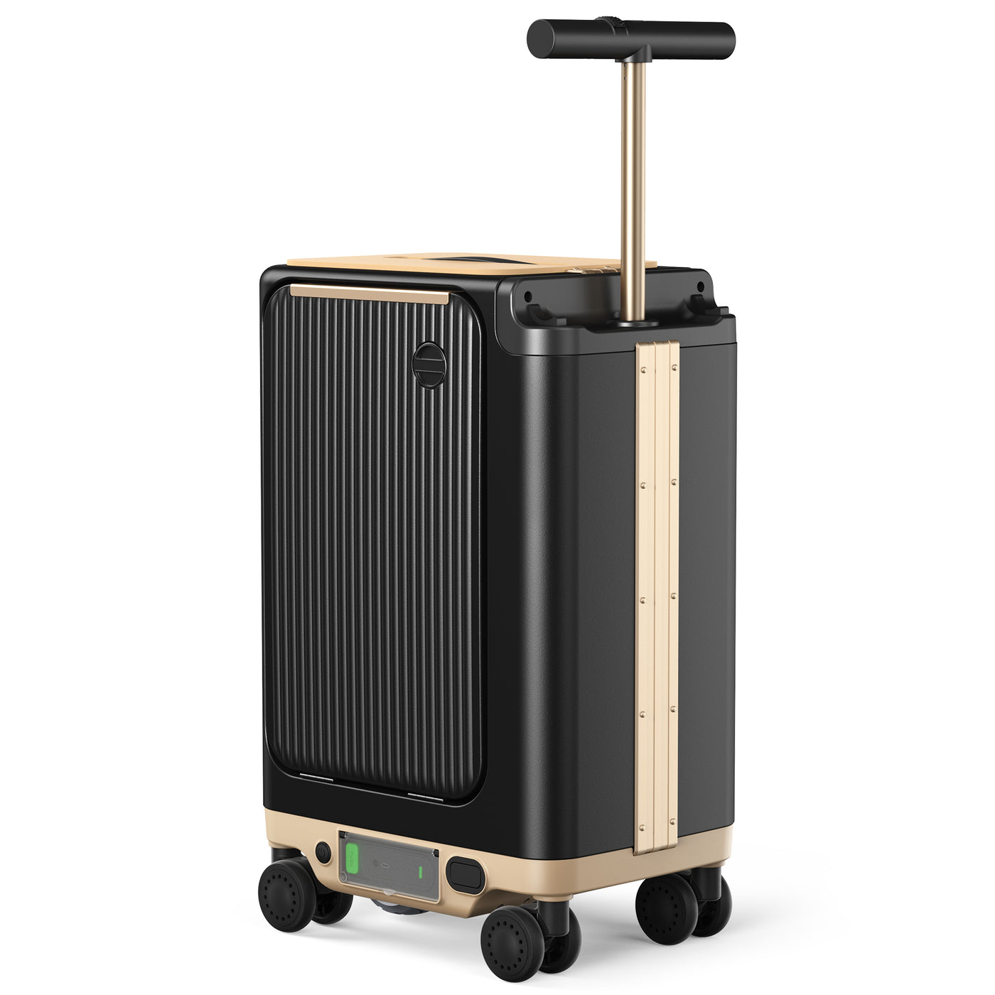 isinwheel® 22-Inch Cabin-Size Electric Suitcase Airline Approved