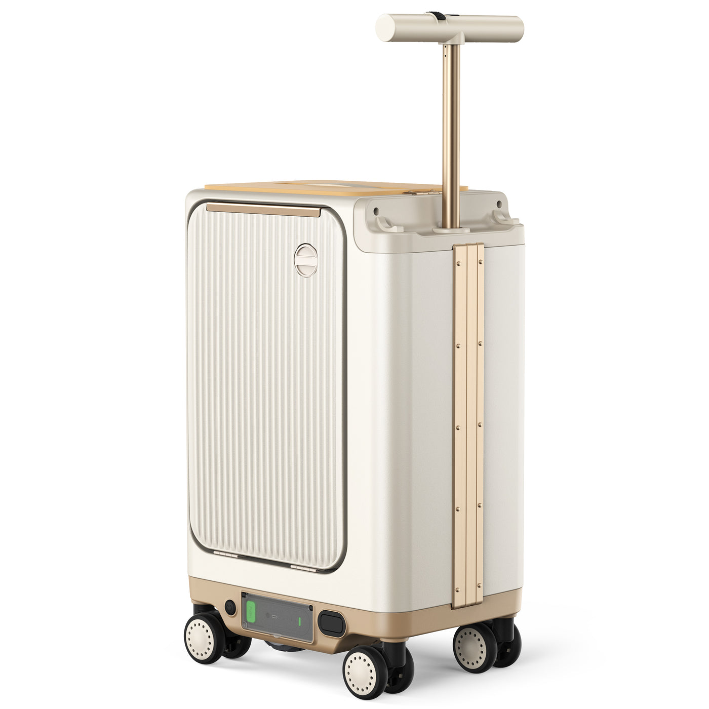 isinwheel® 22-Inch Cabin-Size Electric Suitcase Airline Approved