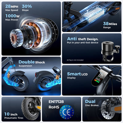 isinwheel® S-NOVA PRO Electric Scooter