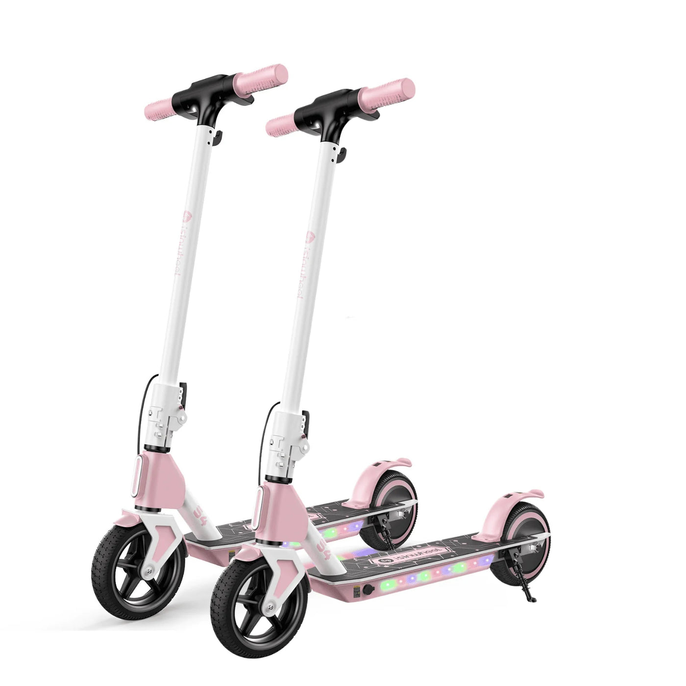 isinwheel® S7/S4 Glow Adjustable Kids E-Scooter