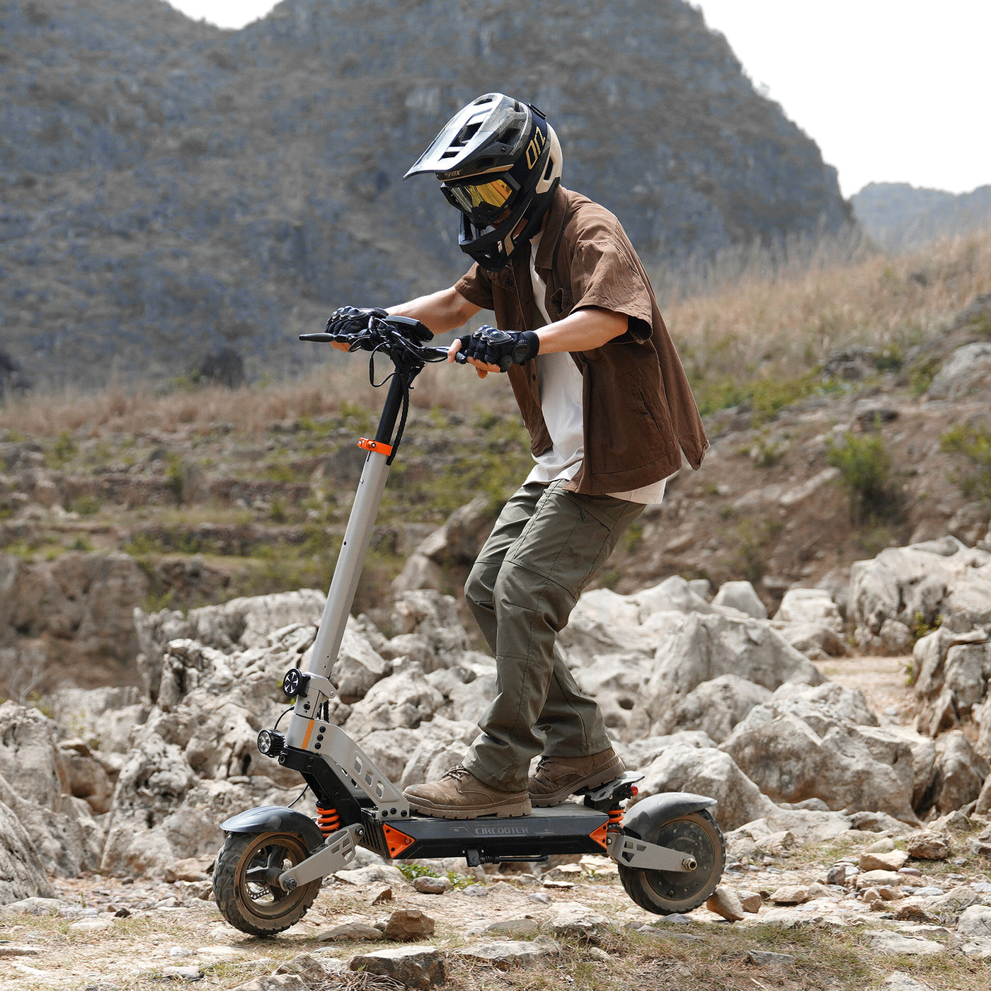 Landturbo Pro Off-Road Electric Scooter 1250W 32MPH