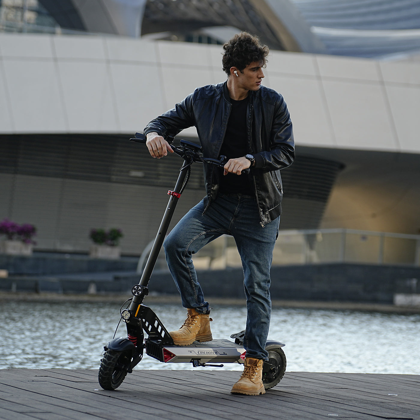 Landturbo Pro Off-Road Electric Scooter 1250W 32MPH