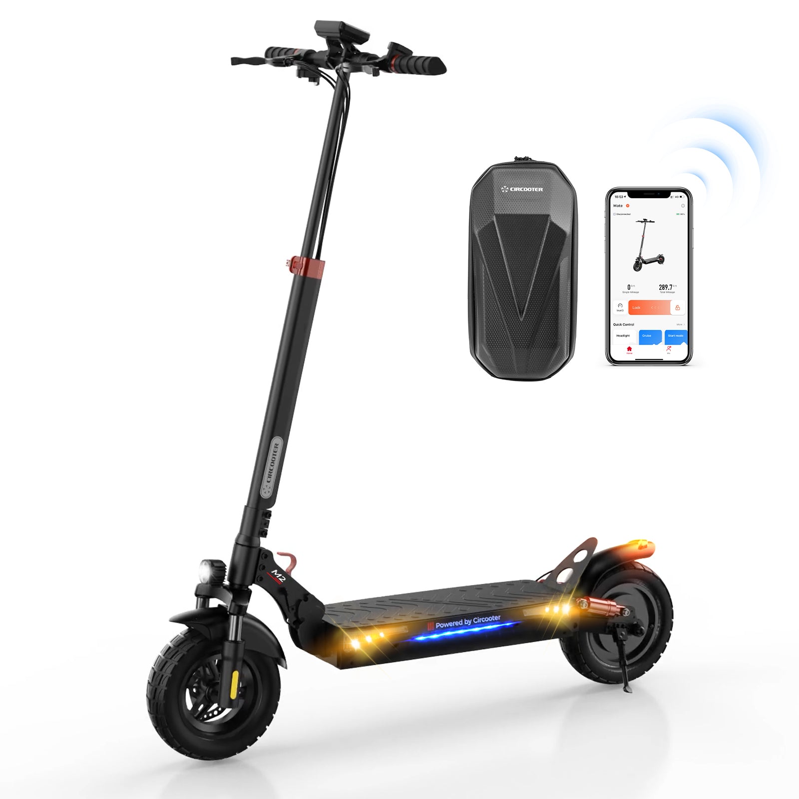 isinwheel® M2 Off Road Electric Scooter 800W