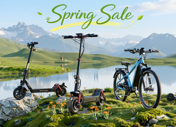 UK Electric Scooter Spring Sale 2026 – Up to 60% Off at isinwheel
