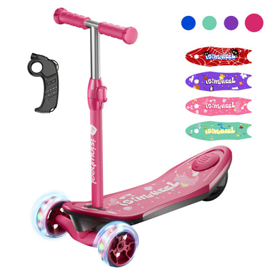 isinwheel MiniSpider 3 Wheel Kids Electric Scooter for boys aged 3-12