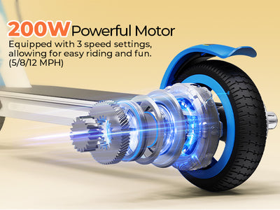 isinwheel® S2/S4 Kids Electric Scooter