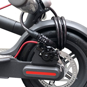 cable lock for microgo electric scooter