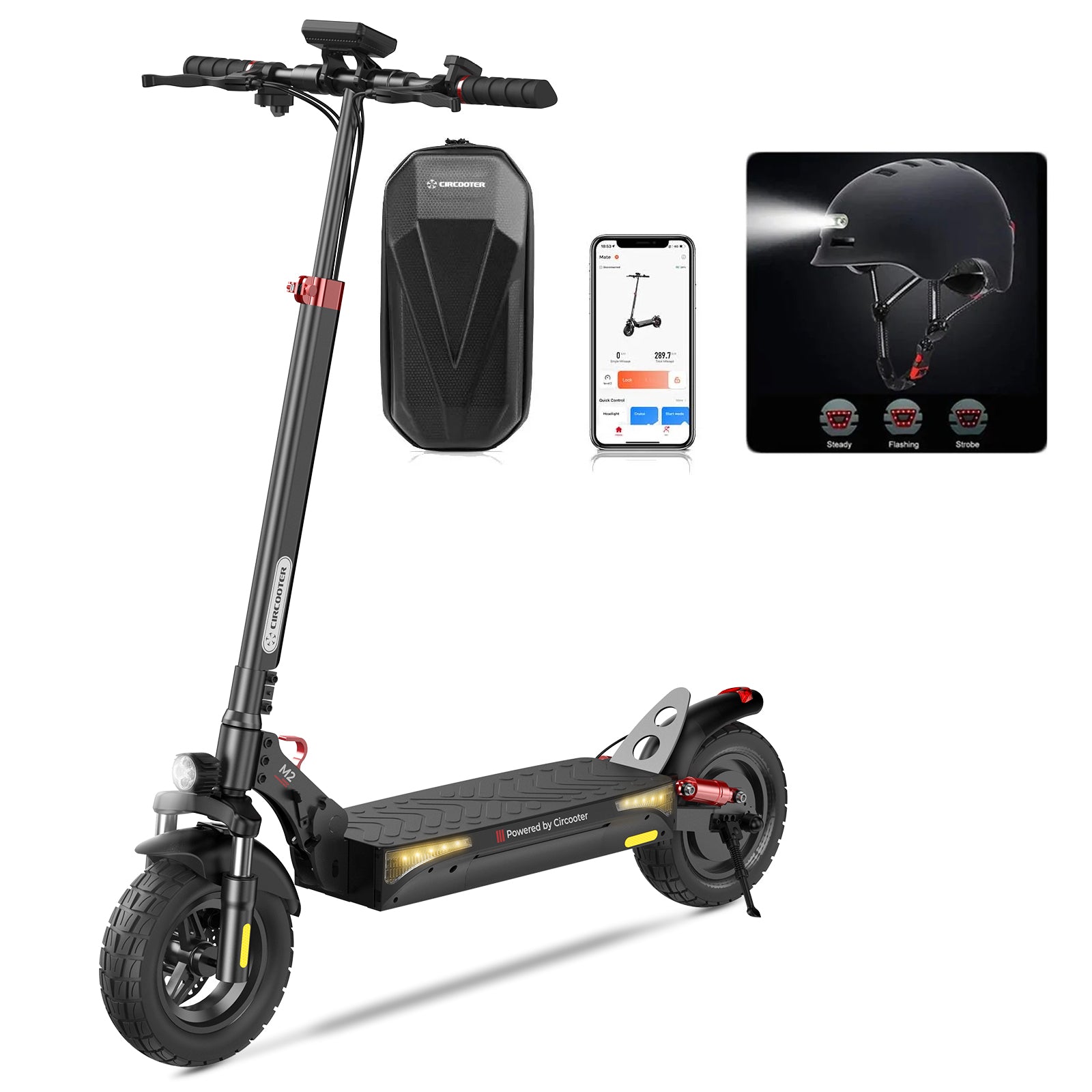 isinwheel® M2 Off Road Electric Scooter 800W