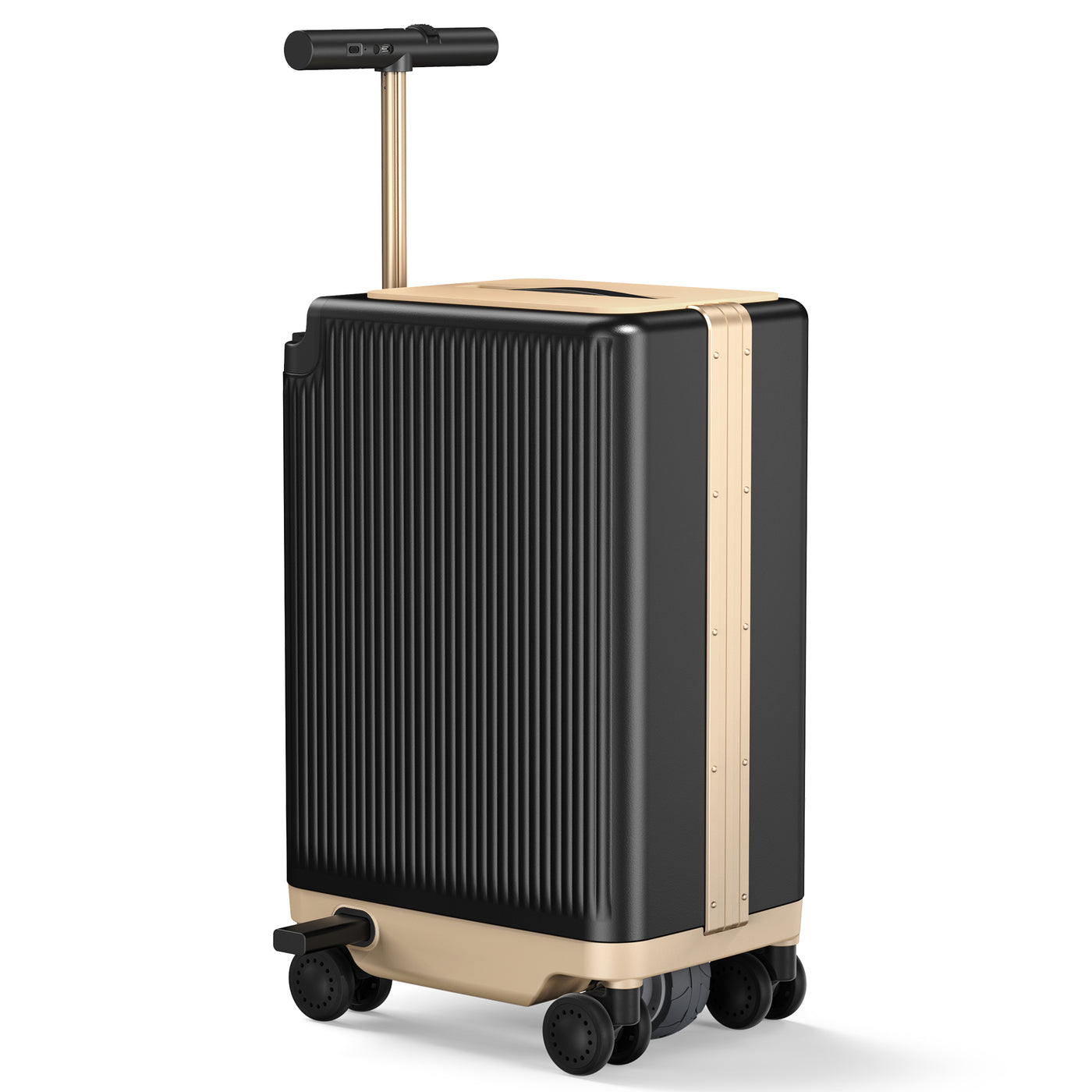 isinwheel® 22-Inch Cabin-Size Electric Suitcase Airline Approved