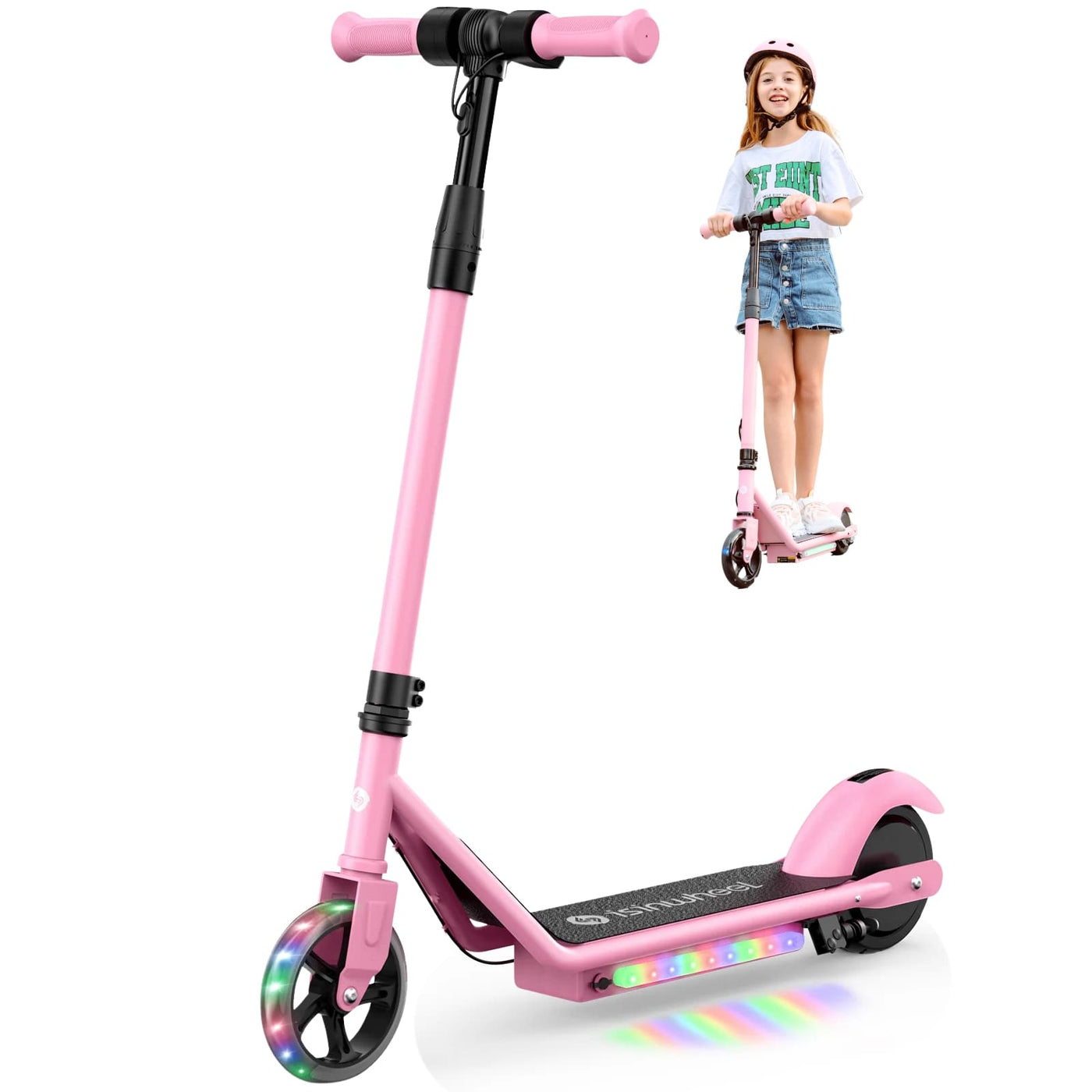 isinwheel® S2 Kids Electric Scooter Height Adjustable
