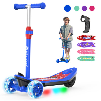 isinwheel MiniSpider 3 Wheel Kids Electric Scooter for boys aged 3-12