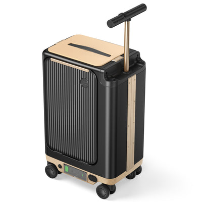 isinwheel® 22-Inch Cabin-Size Electric Suitcase Airline Approved
