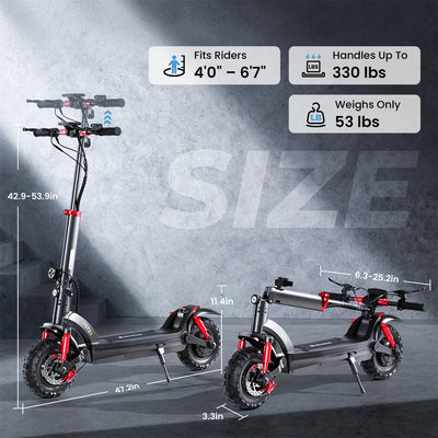isinwheel® Off Road Electric Scooter