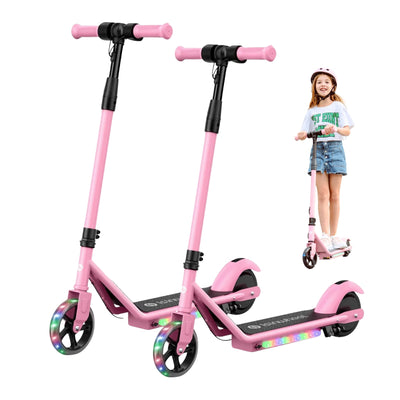 isinwheel® S7 Glow Adjustable Kids E-Scooter