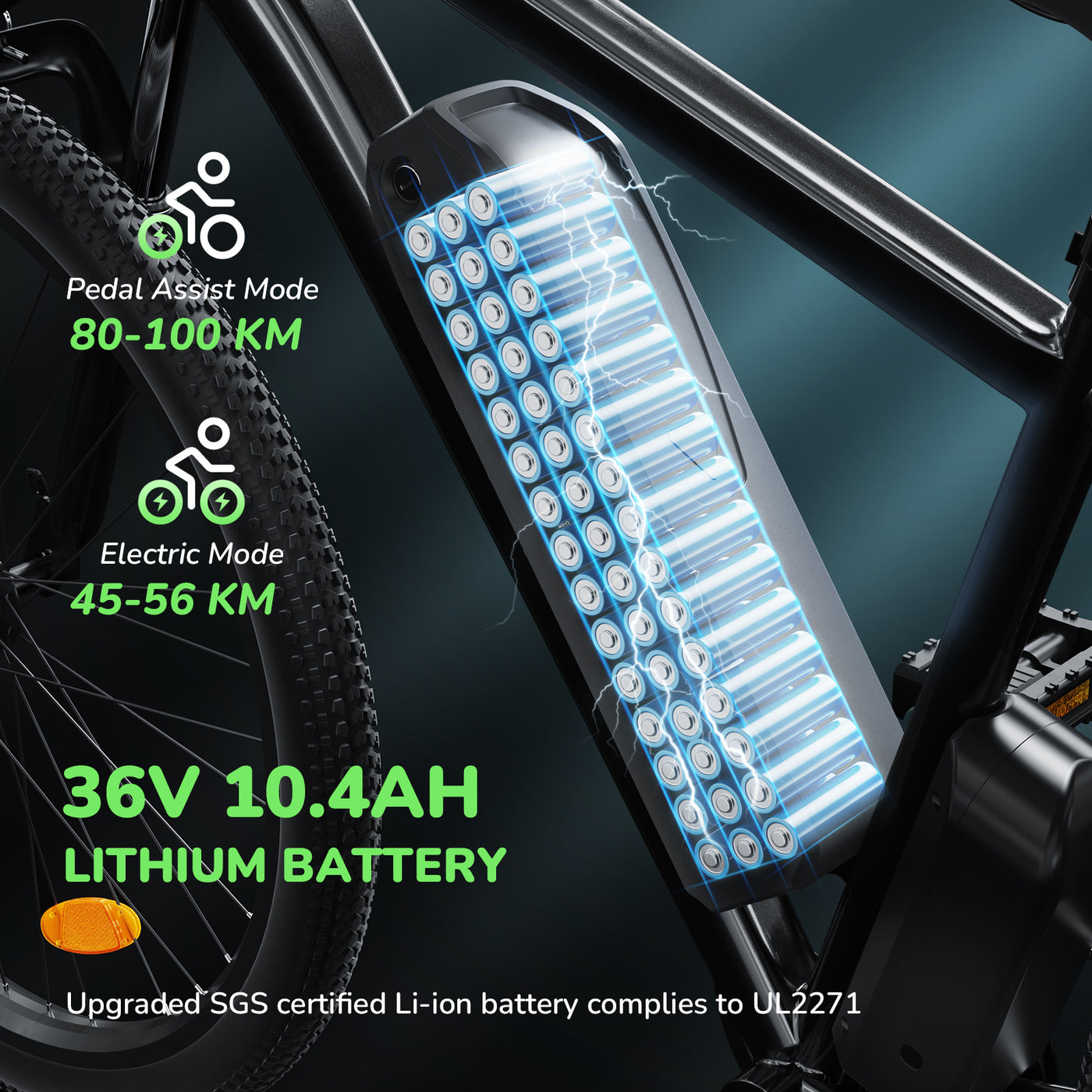 iSinwheel M10 500W Electric Bike E-MTB
