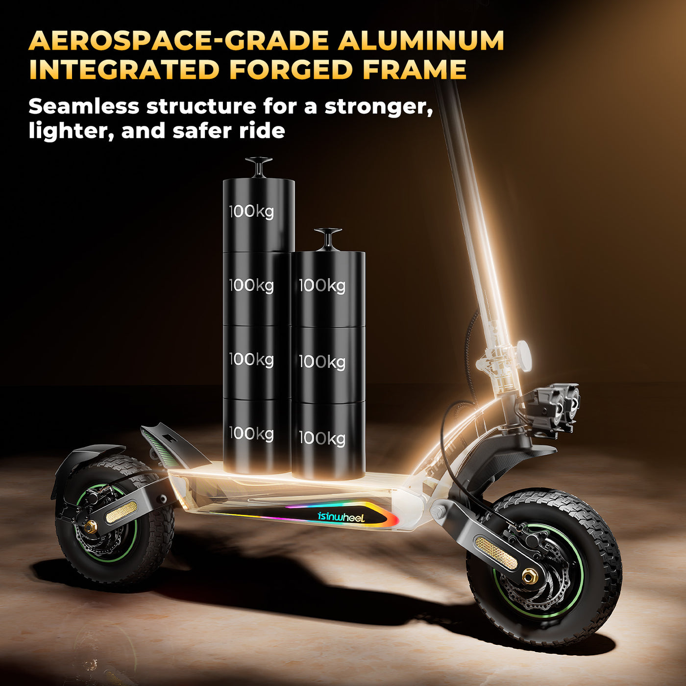 isinwheel® GT4 2400W Dual Motor Electric Scooter