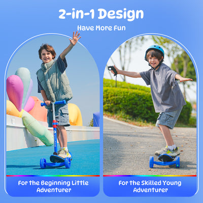 isinwheel MiniSpider 3 Wheel Kids Electric Scooter for boys aged 3-12