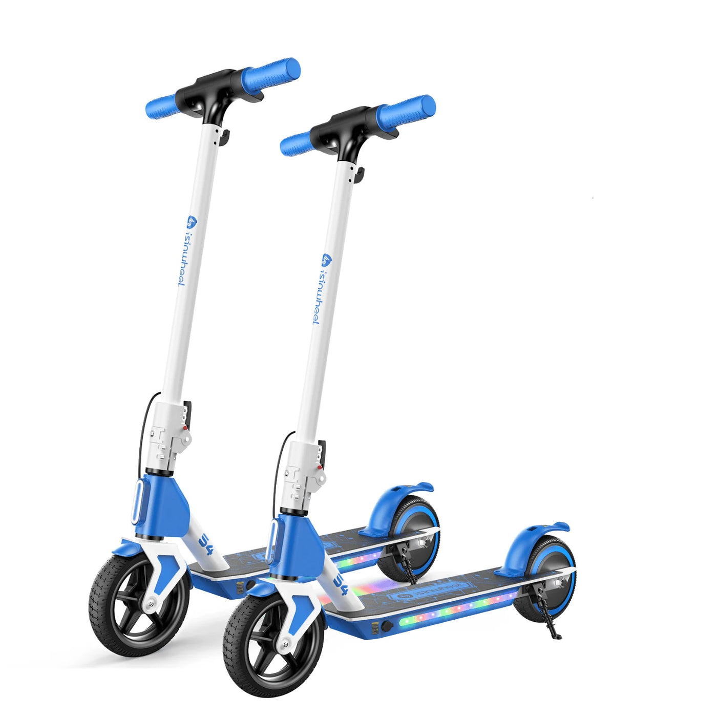 isinwheel® S7/S4 Glow Adjustable Kids E-Scooter