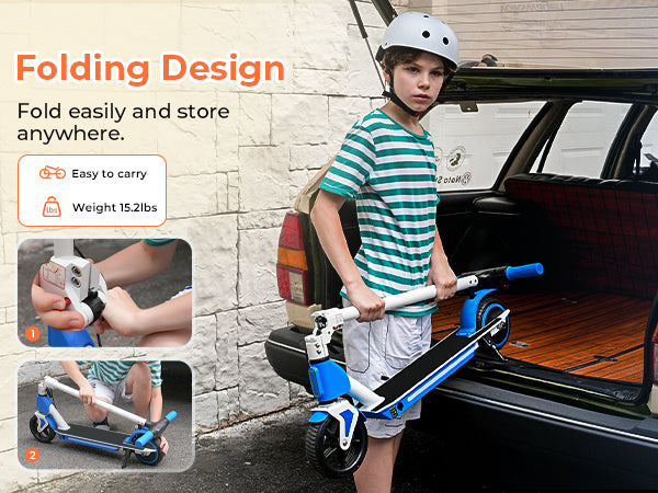 isinwheel® S2/S4 Kids Electric Scooter