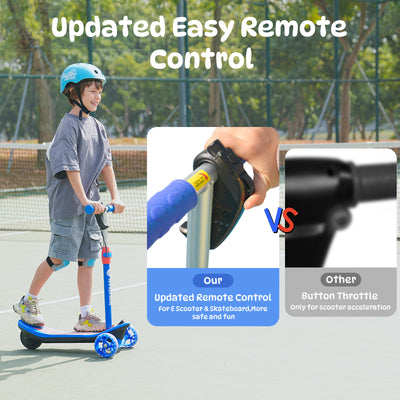 isinwheel MiniSpider 3 Wheel Kids Electric Scooter for boys aged 3-12