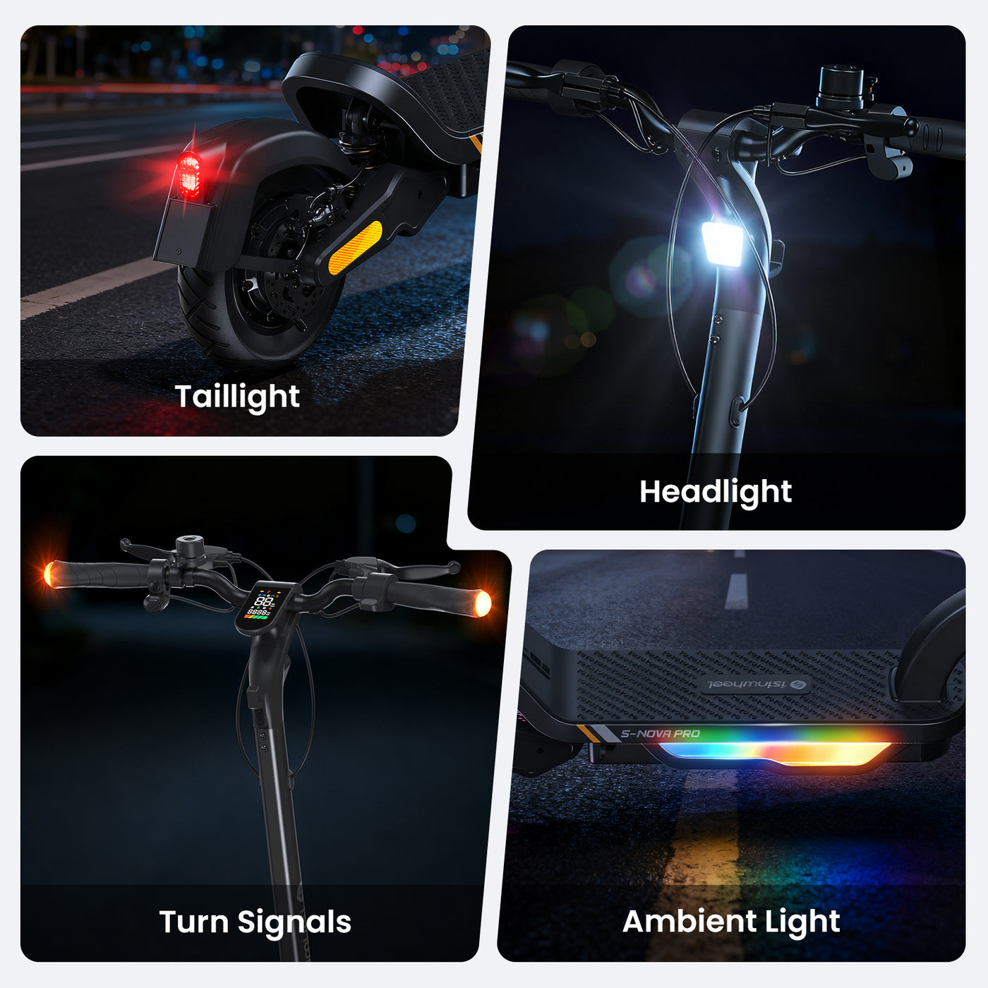 isinwheel® S-NOVA PRO Electric Scooter