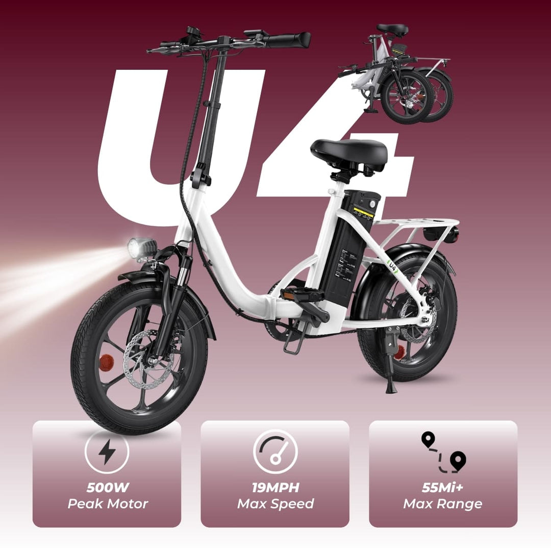 U3 Foldable Electric Bike Under £500 UK