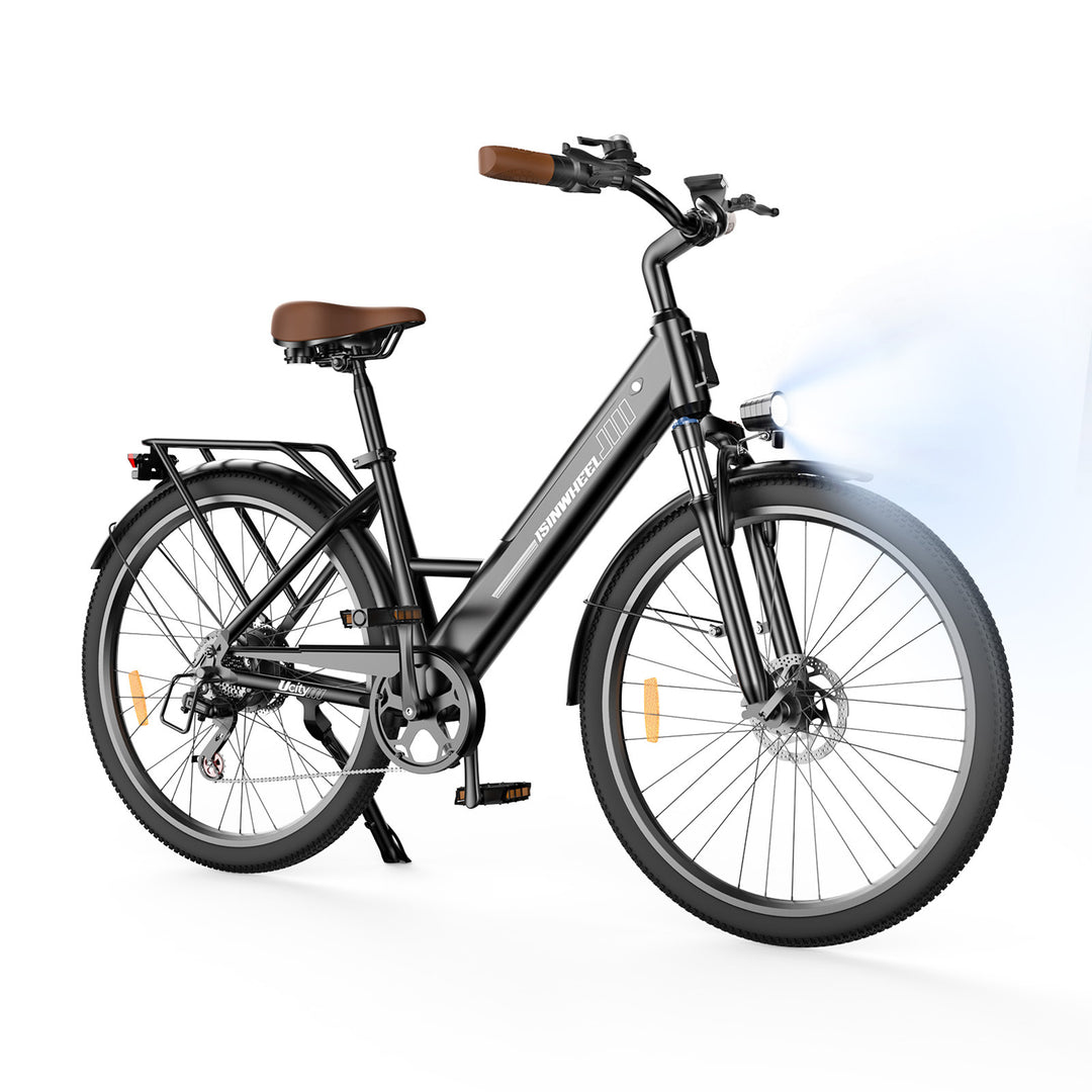 iSinwheel U2 City Commuter Electric Bike 65Miles Range