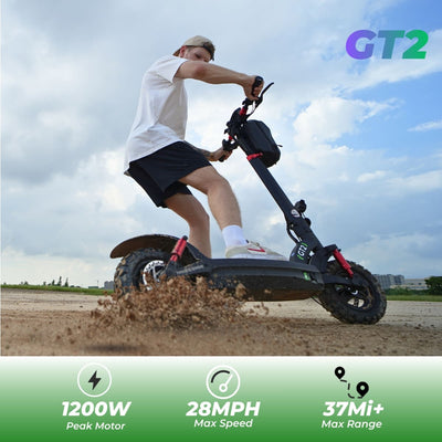 isinwheel® GT1 Off Road Electric Scooter 800W