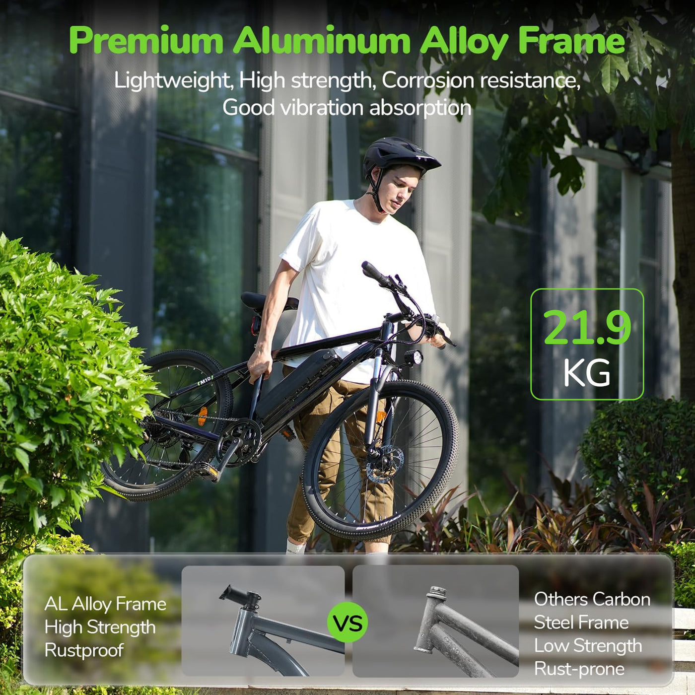 iSinwheel M10 500W Electric Bike E-MTB