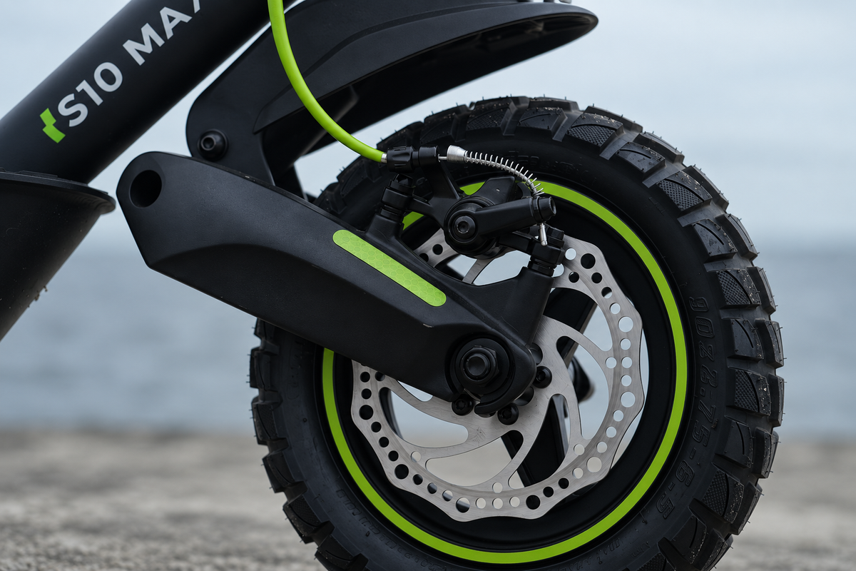 Confident braking.