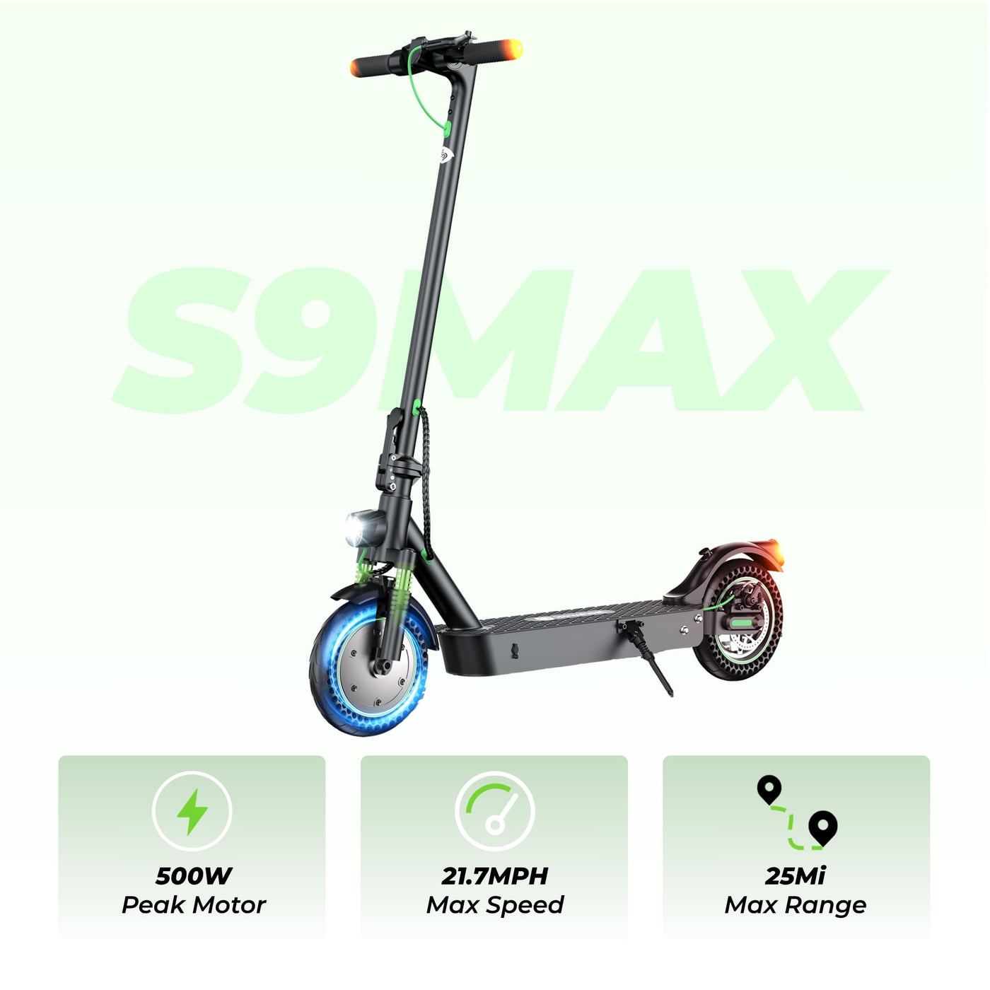isinwheel® S9Pro Electric Scooter For Adults 350W