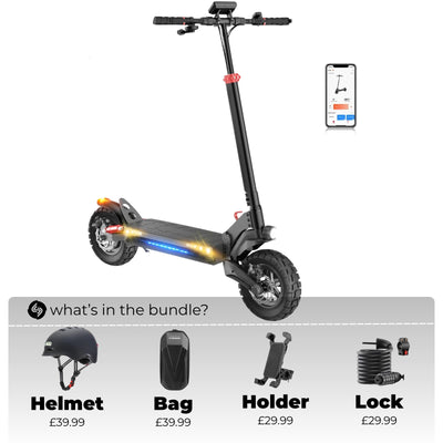 isinwheel® M2 Off Road Electric Scooter 1000W