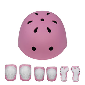Protective Helmet and Pads for three wheel scooter for adults