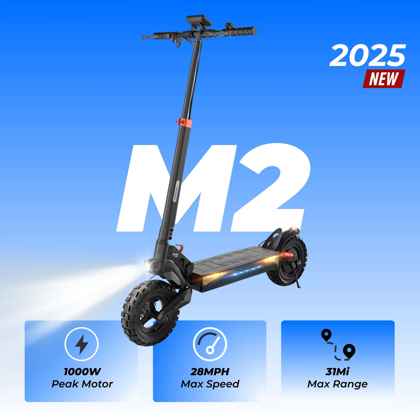 isinwheel® GT1 Off Road Electric Scooter 800W
