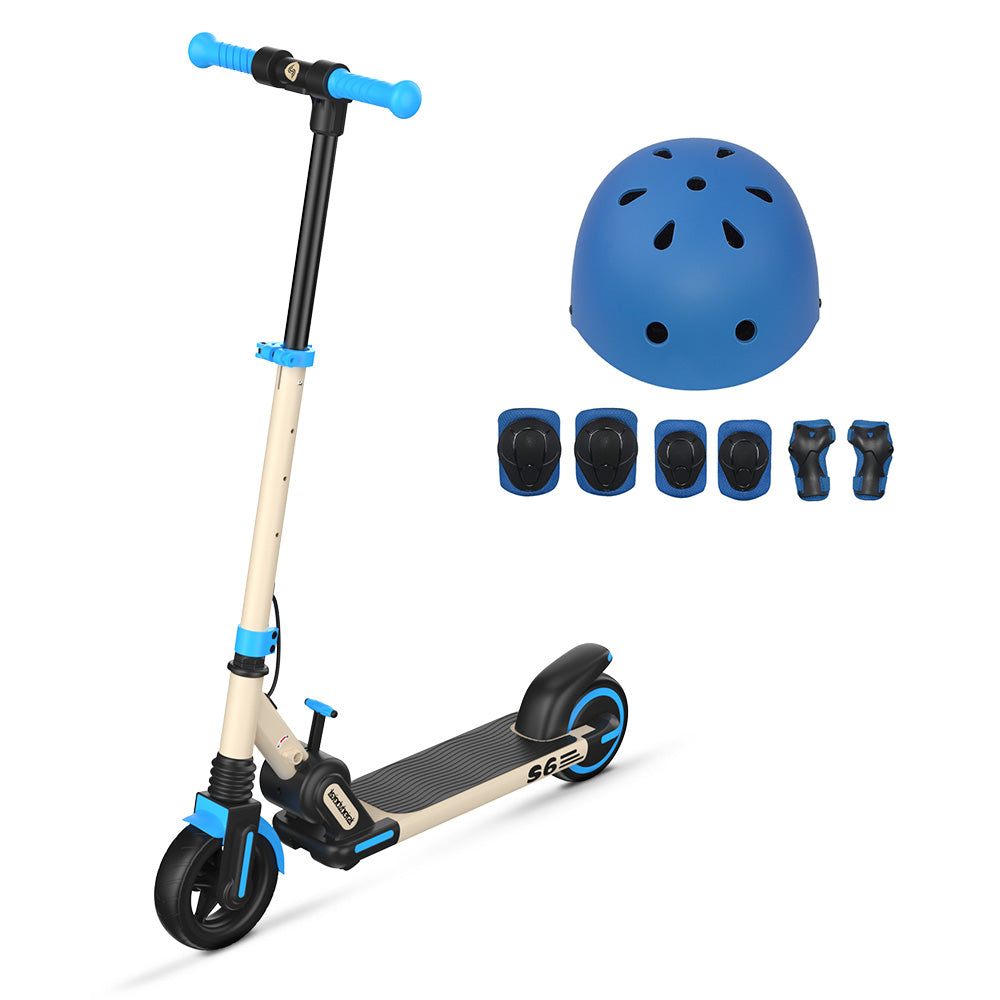 isinwheel S6 Electric Scooter For Kids With Helmet