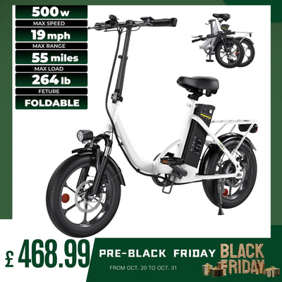 isinwheel UCity/U4 Electric Commuter Cruiser Bike