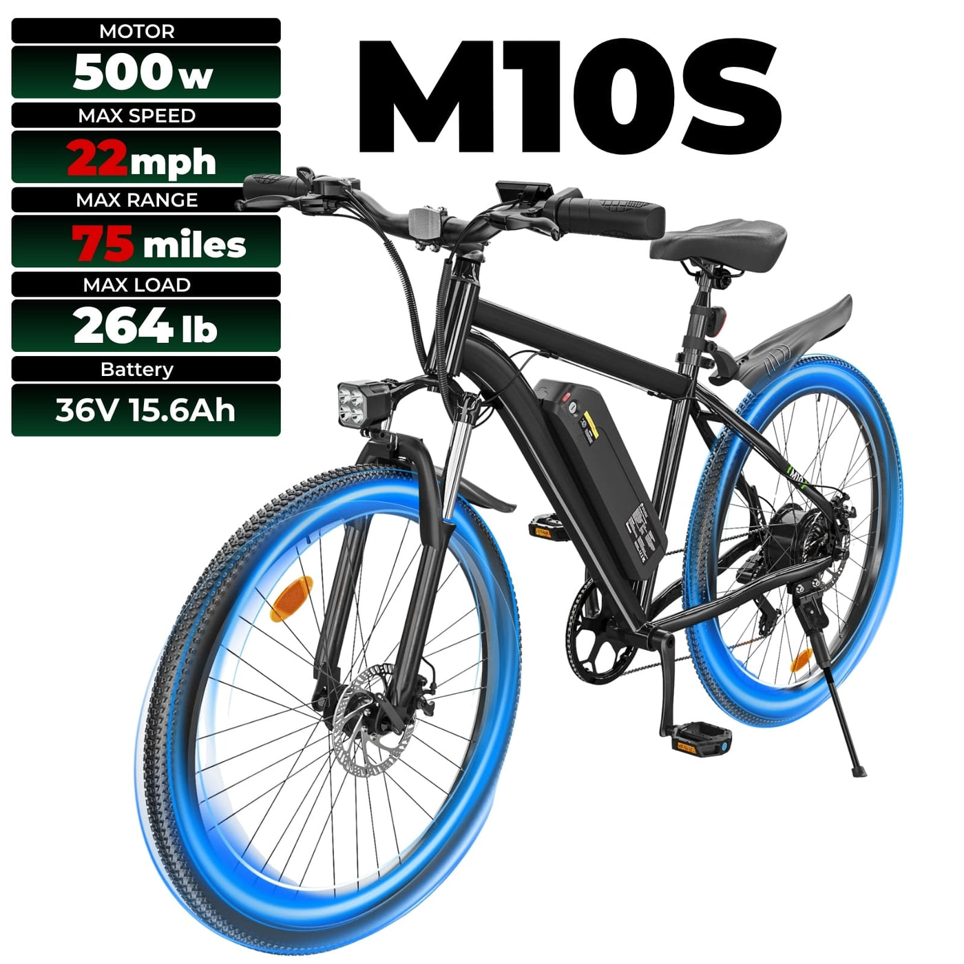 iSinwheel M10/EB3 500W Electric Bike E-MTB