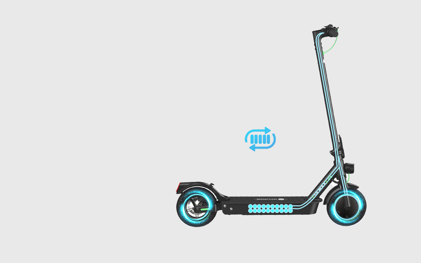 Long life electric scooter