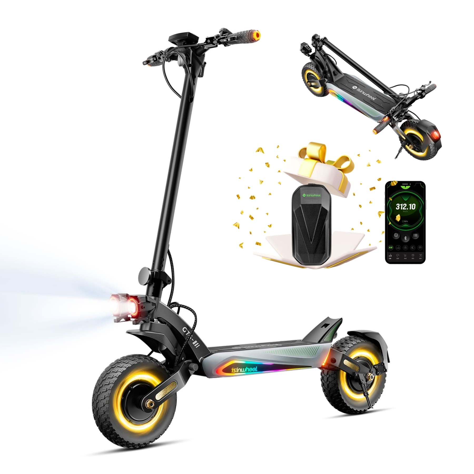 isinwheel GT4 Dual electric scooter
