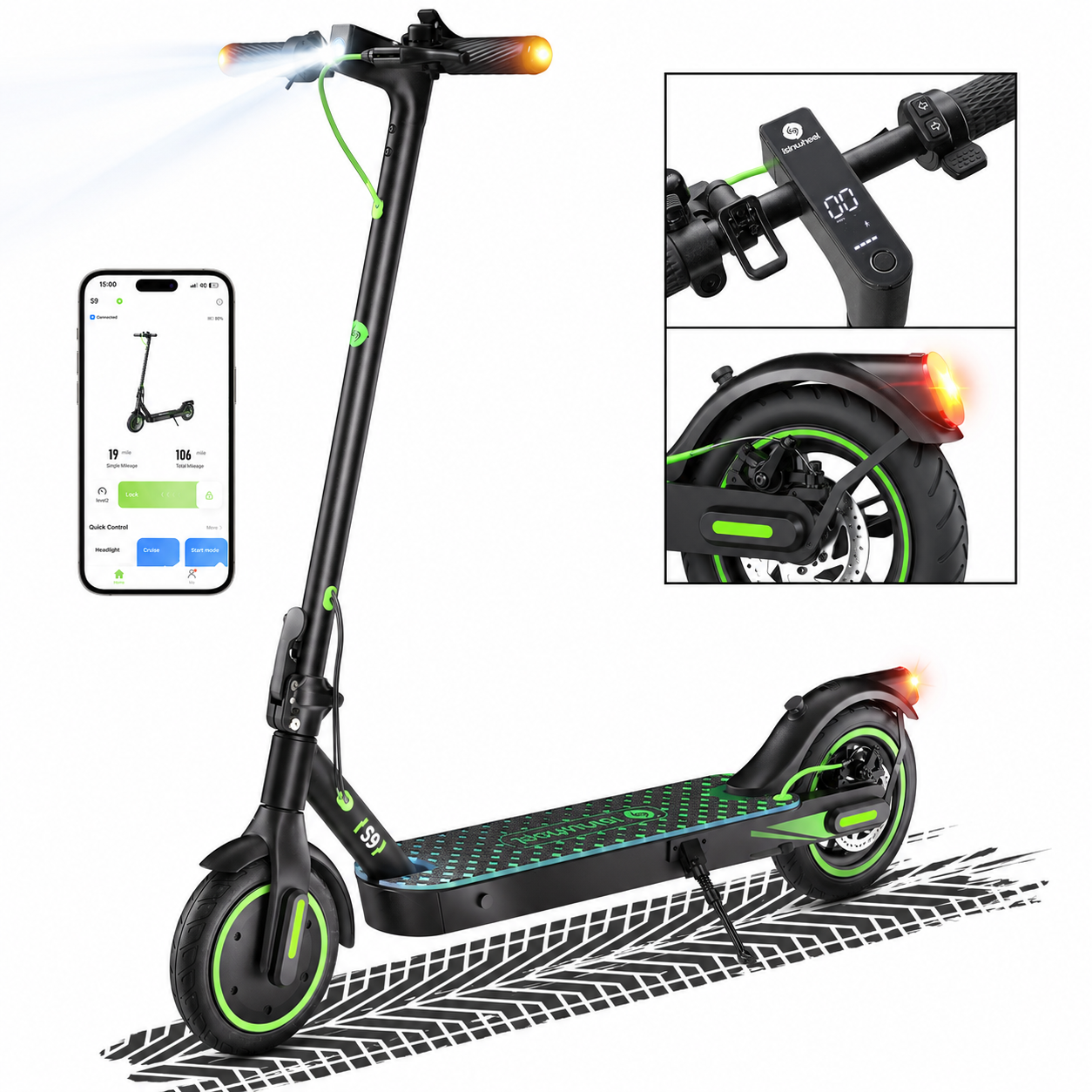 isinwheel S9 Electric Scooter
