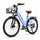 isinwheel UCity/U4 Electric Commuter Cruiser Bike
