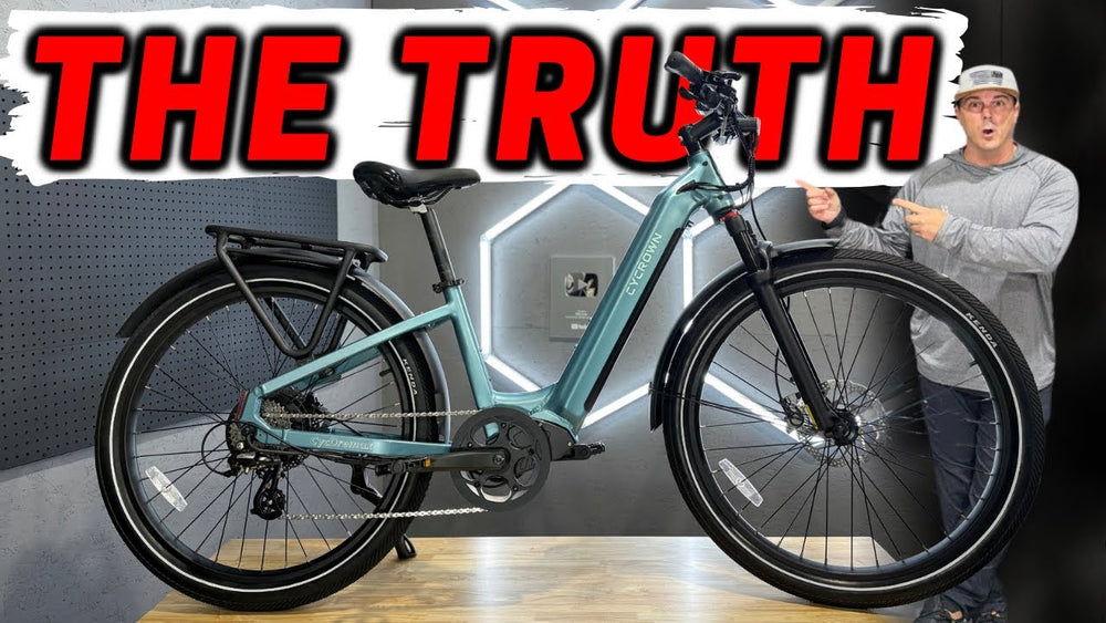 Cheap E-Bikes: Are They Worth It? // CyCrown DreMax Commuter E-Bike