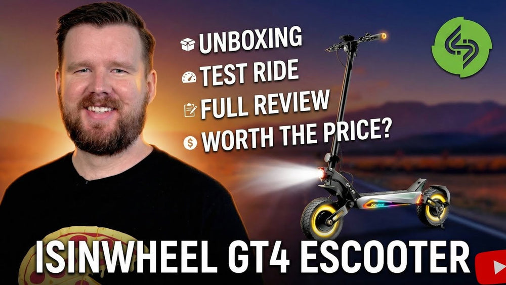 The Isinwheel GT4 ROCKS: UNBOXING, ASSEMBLY, TEST RIDE & FULL REVIEW!
