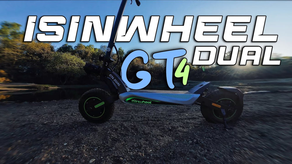 This ISINWHEEL GT4 is Extremely Fast Dual Motor Review