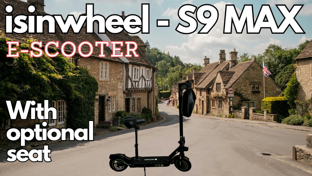 S9 Max S9Max Lightweight Foldable Adult Electric Scooter with Full Suspension ...