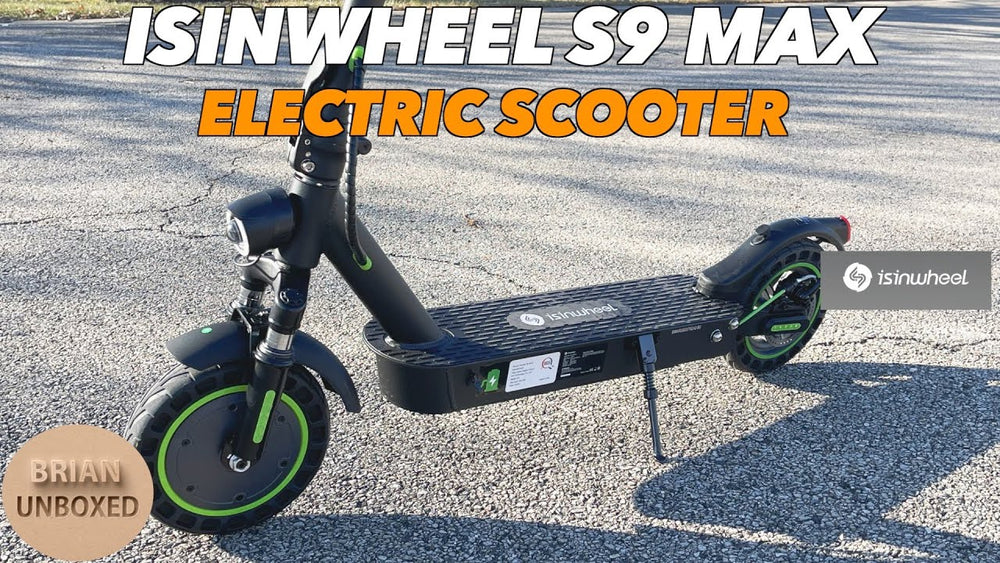 S9 Max S9Max Lightweight Foldable Adult Electric Scooter with Full Suspension ...